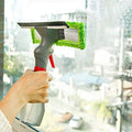 Glass Cleaner 3-in-1 Spray Cleaning Brush with Wiper