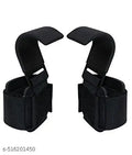 Weight Lifting Hooks Hand Grip Wrist Straps (Set of 2)